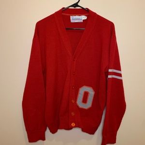 Ohio state cardigan 🌿